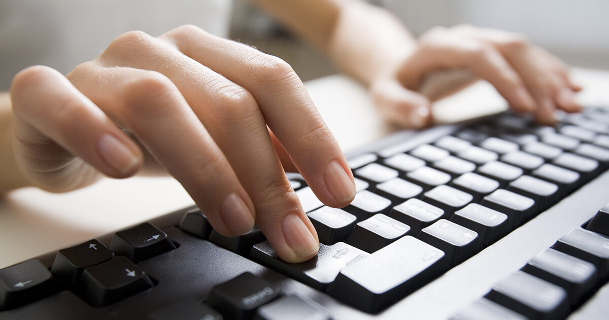 Curso de Digitação e Ergonomia